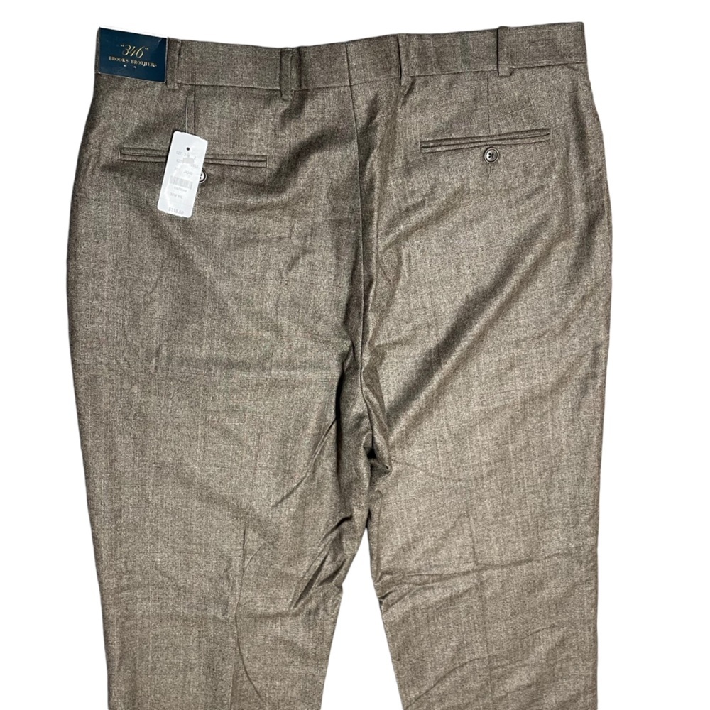 Brooks Brothers Brown Men's Dress Pants - Picture 5 of 12